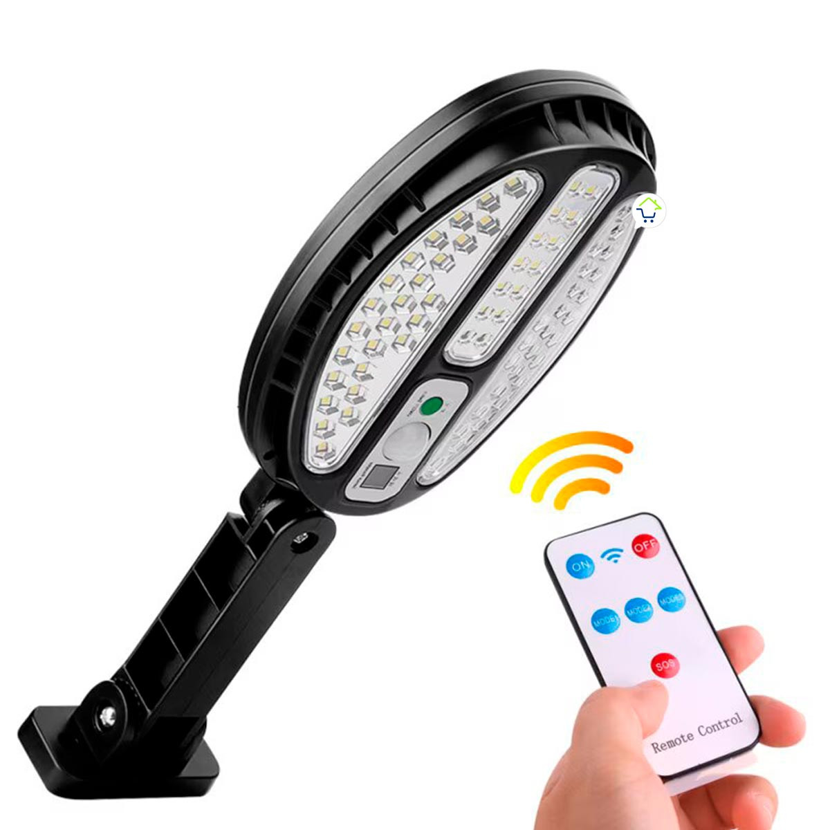 Miniatura 4 de Lampara Exterior Emergencia Solar HB8188